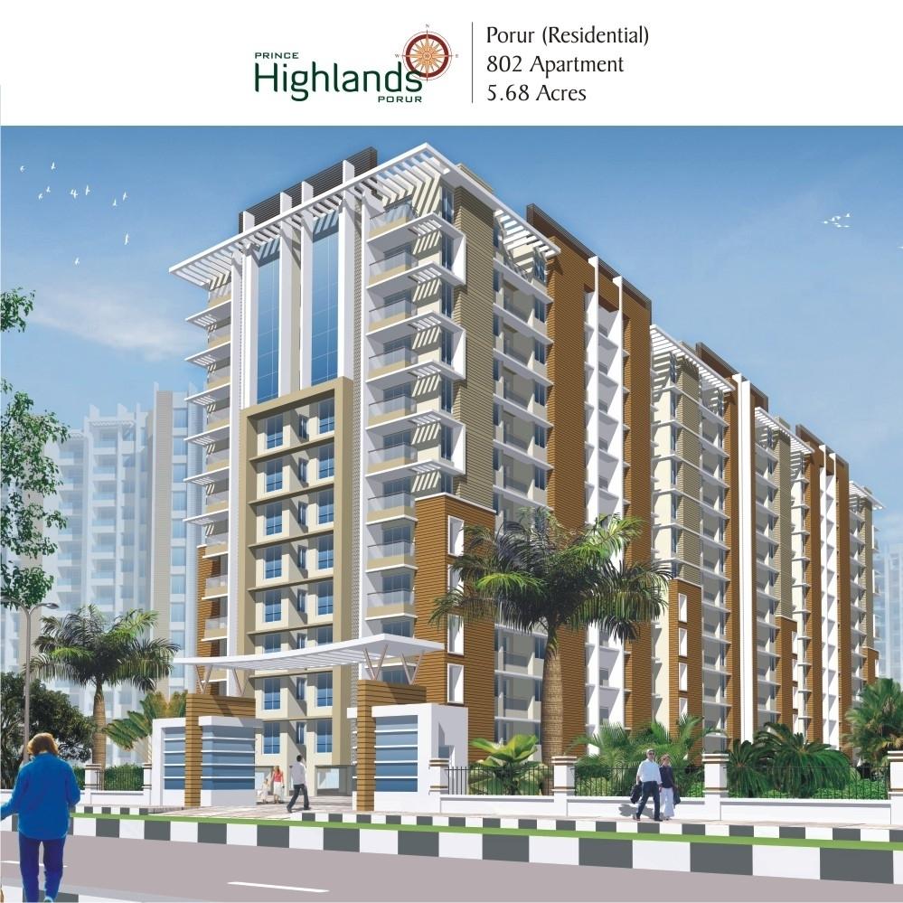 Prince Highlands in Chennai Amenities, Layout, Price list, Floor