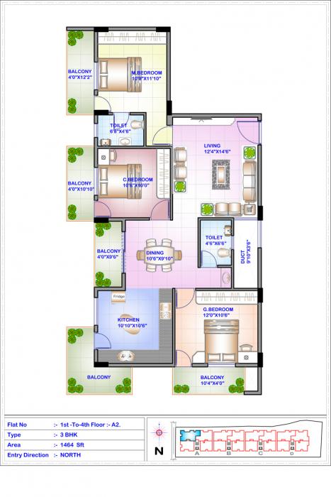 ISR Sukriti - Floor Plan
