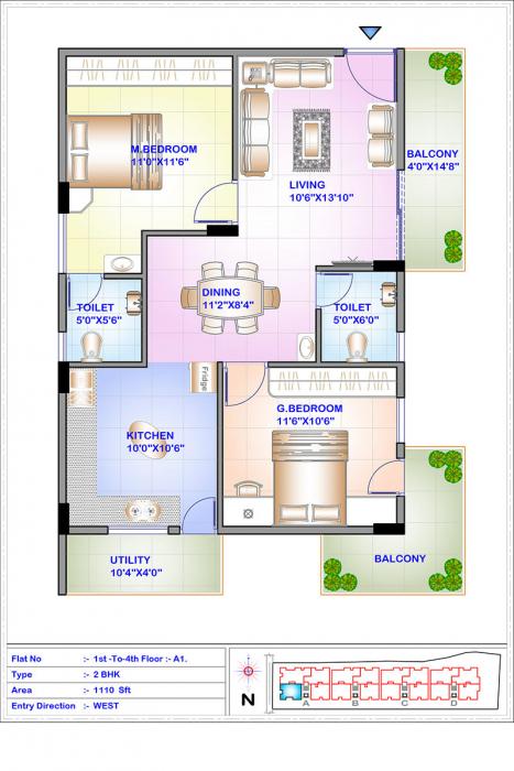 ISR Sukriti - Floor Plan