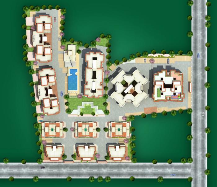 Arun Celesta - Master Plan