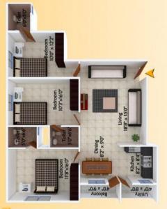 Mathapathi Visthaar - Floor plan