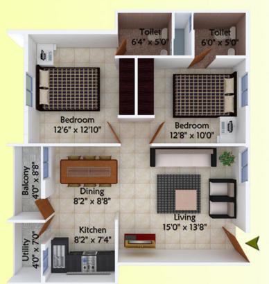 Mathapathi Visthaar - Floor Plan