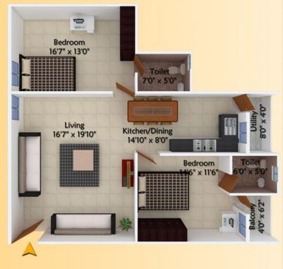 Mathapathi Visthaar - Floor Plan