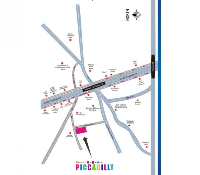 Kumar Piccadilly - Locality