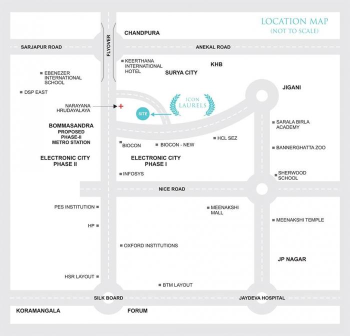 Icon Laurels - Locality