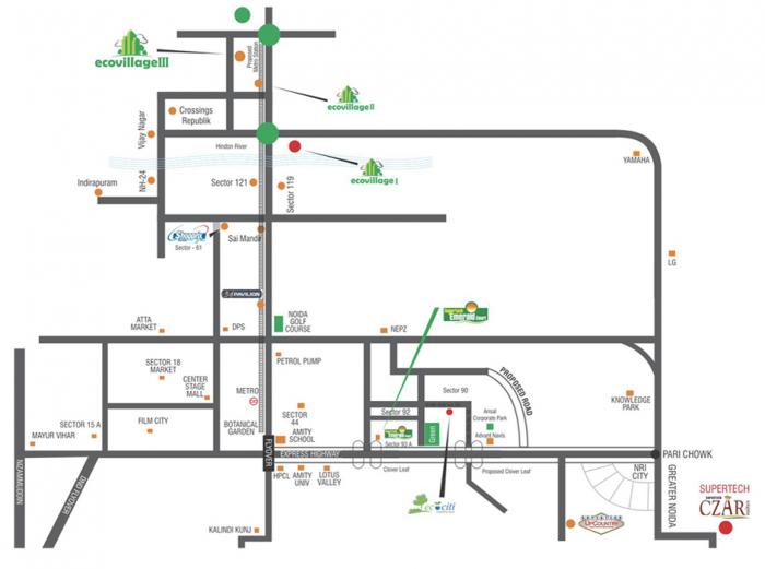 Supertech EcoVillage - Locality