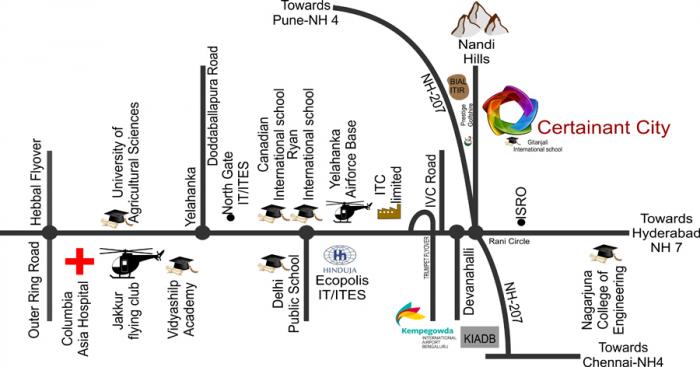 Certainant City - Locality