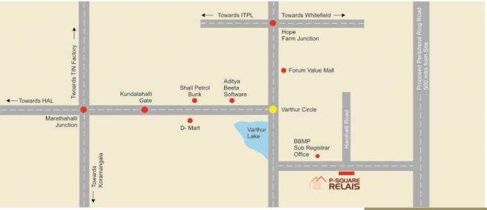 P Square Relais - Locality