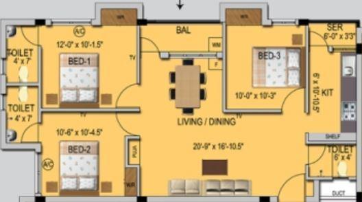 AKS Sunstone - Floor Plan