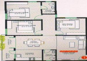 Citadil Kamakshi Nilaya - Floor plan
