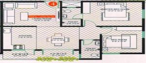 Citadil Kamakshi Nilaya - Floor plan