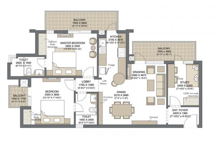 Microtek Greenburg - Floor Plan