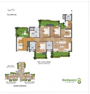 Agrante Beethoven 8 - Floor plan