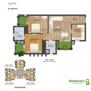 Agrante Beethoven 8 - Floor plan