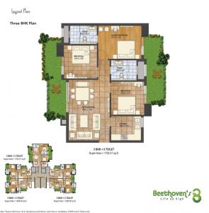 Agrante Beethoven 8 - Floor plan