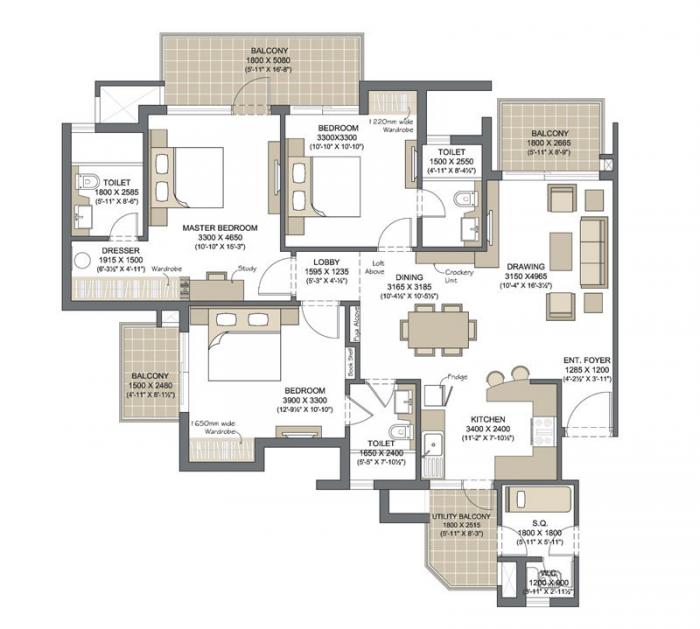 Microtek Greenburg - Floor Plan