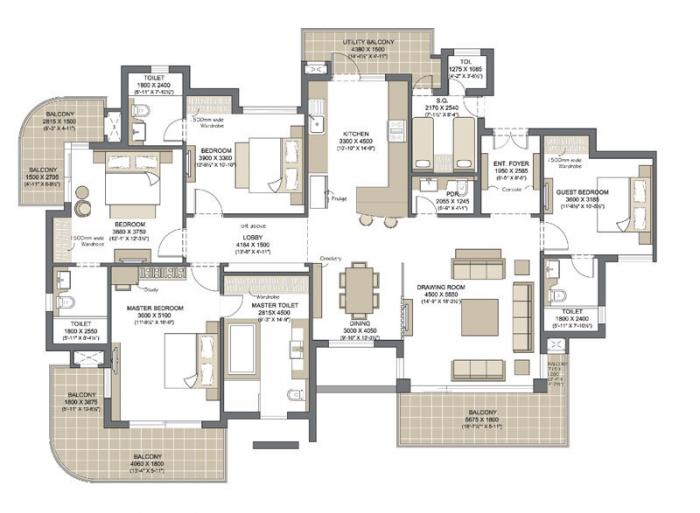 Microtek Greenburg - Floor Plan