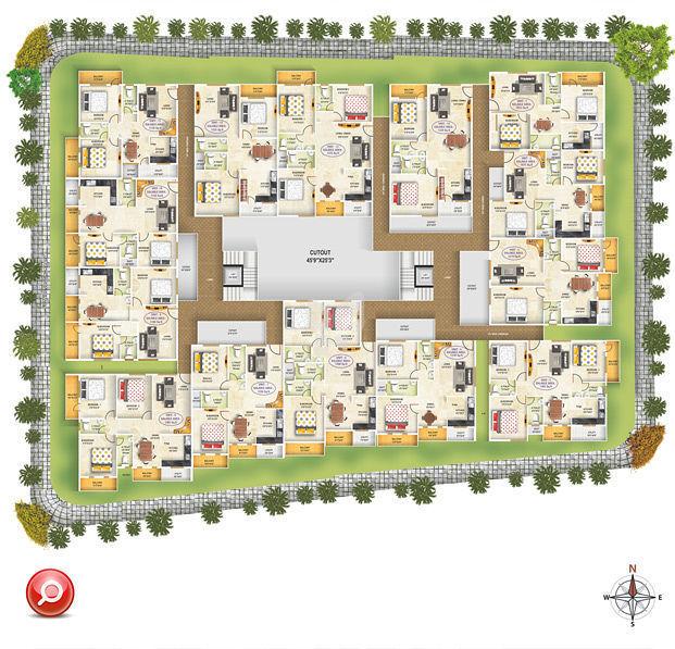 5 Elements Aditya Harmony - Site Plan