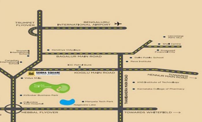 Sobha Square - Locality