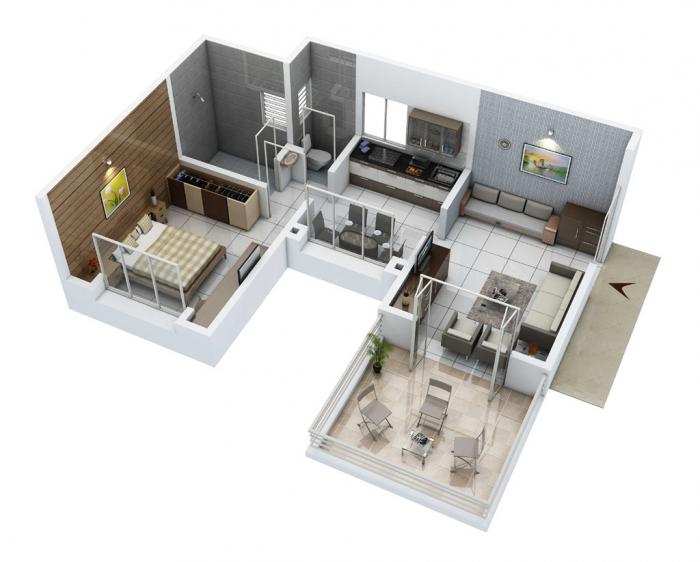 Ghorpade Crystal - Floor Plan