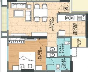 Vijay Vatika - Floor plan