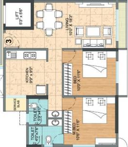 Vijay Vatika - Floor plan