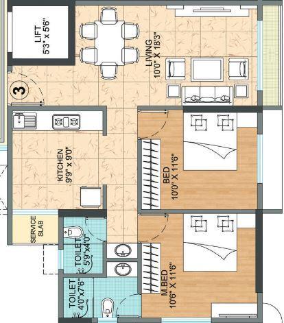 Vijay Vatika - Floor Plan