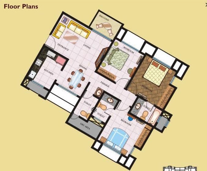 Regency Towers - Floor Plan
