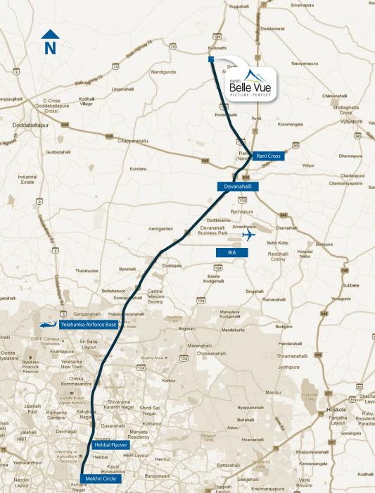 Divyasree Belle Vue Phase II - Locality