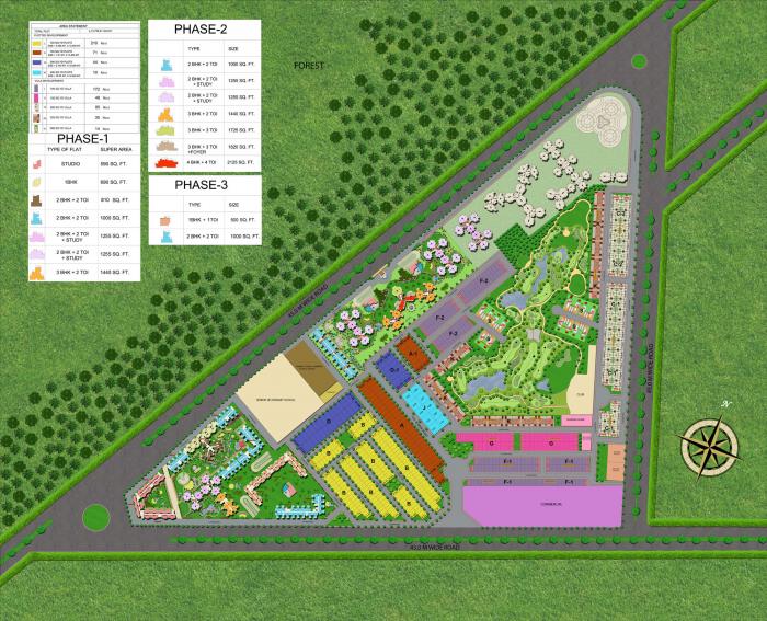 Supertech Golf Suites - Master Plan