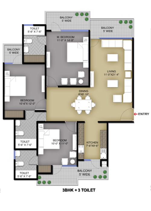 Victory Ace - Floor Plan