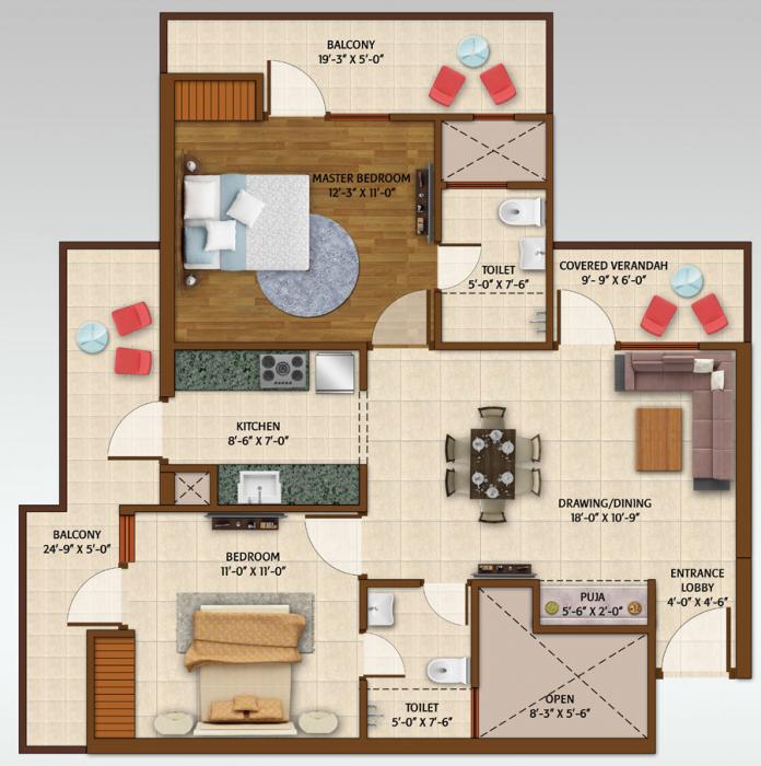 Ace Aspire - Floor Plan
