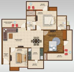 Ace Aspire - Floor plan