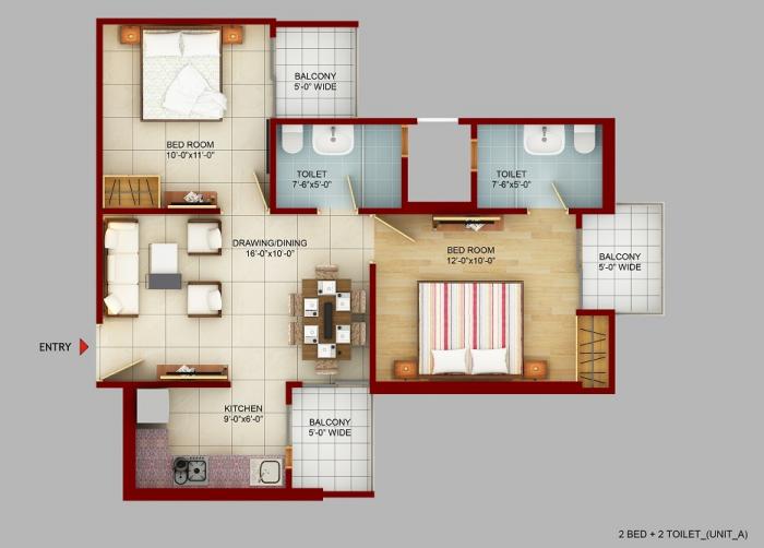Saviour Greenarch - Floor Plan
