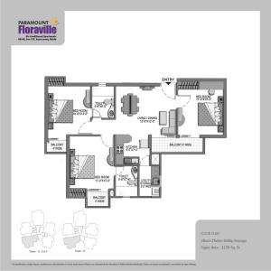 Paramount Floraville - Floor plan