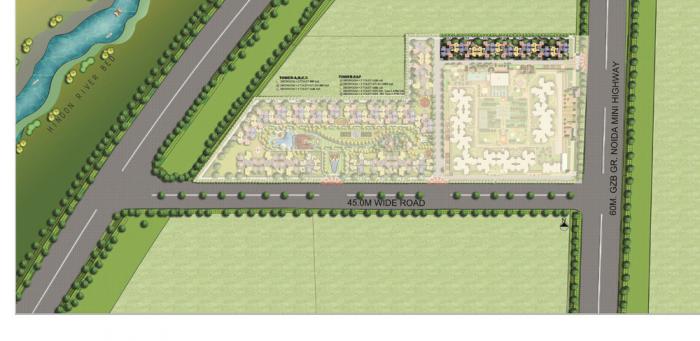 Amrapali Riverview - Master Plan