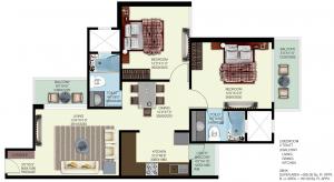 4 Bhk Apartment At Mahagun Mywoods Phase 1