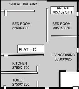 Sree Balaji Enclave - Floor plan