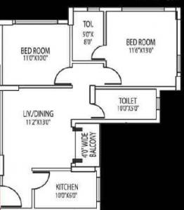 Siddha Xanadu Condominium - Floor plan