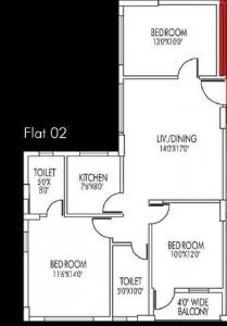 Siddha Xanadu Condominium - Floor plan
