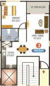 Ambiance Ample - Floor plan