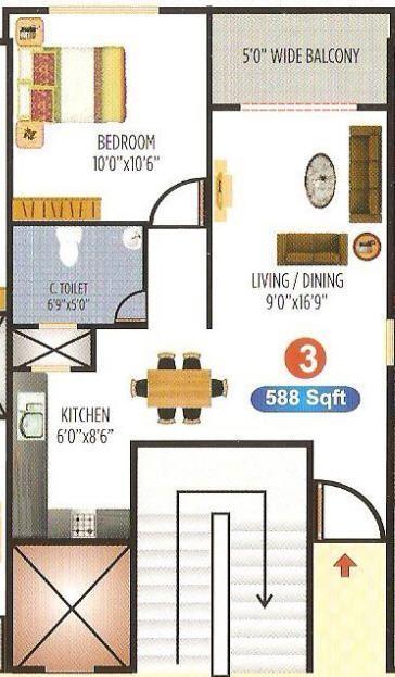 Ambiance Ample - Floor Plan
