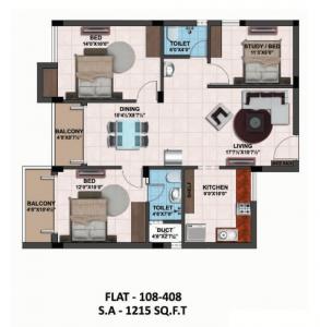 RS Elegance - Floor plan