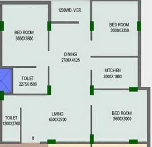 S.D Rittika View - Floor plan