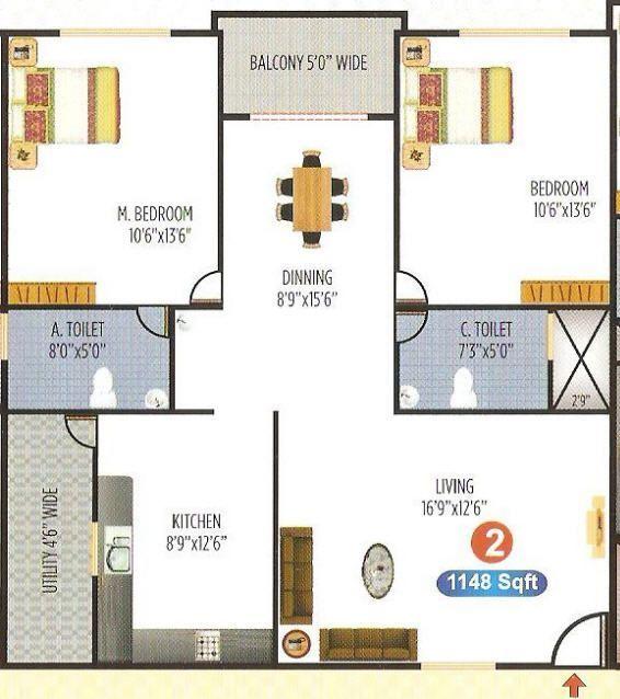 Ambiance Ample - Floor Plan