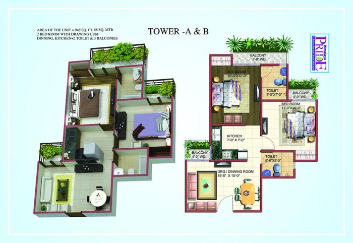 Himalaya Pride - Floor Plan