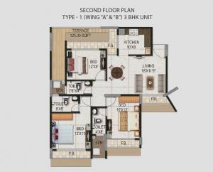 Dudhe Vitevari - Floor plan