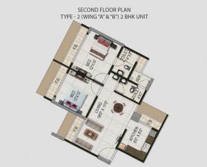 Dudhe Vitevari - Floor plan