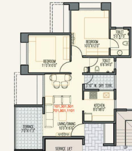 AG West One - Floor Plan