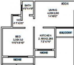 LabhBuildtech Rasayani Garden - Floor plan
